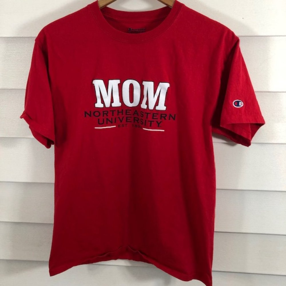 Champion Northwestern University MOM‎ T-Shirt Med